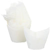 White Tulip Baking Cup Appx. 100/pack 2 3/4-4