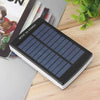 50000mAh Dual USB Portable Solar Battery Charger Power Bank For Cell Phone Black