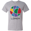 Lorem Tank Men's Printed V-Neck T