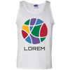 Lorem Tank 100% Cotton Tank Top