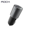 ROCK Original Car Charger Dual USB output 2.1A fast charging Mobile Phone Travle Adapter Cigar Lighter DC 12-24V H21